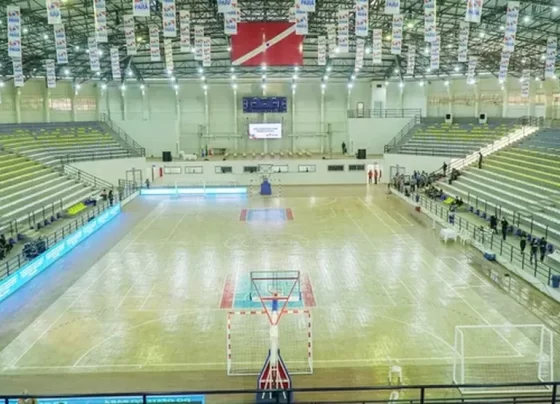 Arena Estadual do Oeste do Pará em Santarém será sede do Campeonato Brasileiro de Seleções Sub-18 — Foto: Agencia Pará